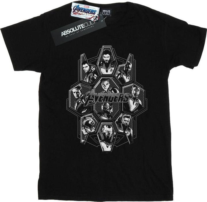 Avengers Endgame Hero Shapes TShirt (3XL)