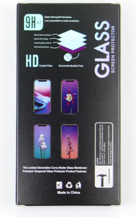 Produktbild OEM Tempered glass 6D for Samsung Galaxy S21 black frame 10in1 (10 Stück, Samsung Galaxy S21)