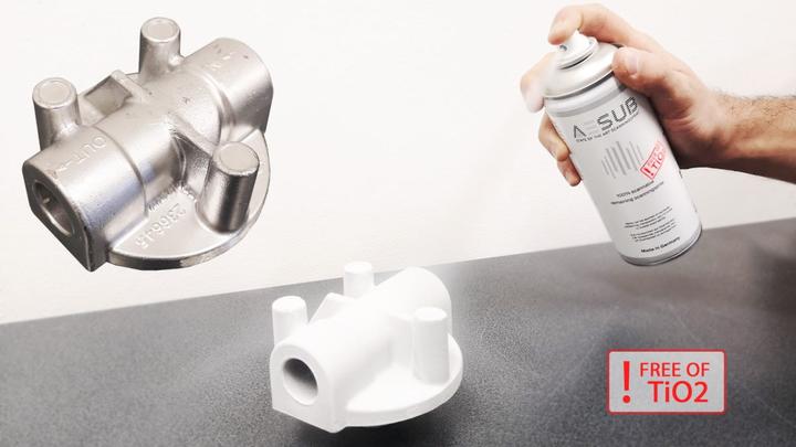 Actual product image Aesub White - Scanning Spray