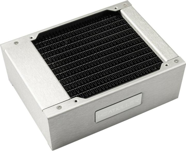 Watercool Heatkiller RAD, 120 mm, L - stainless steel (120 mm)