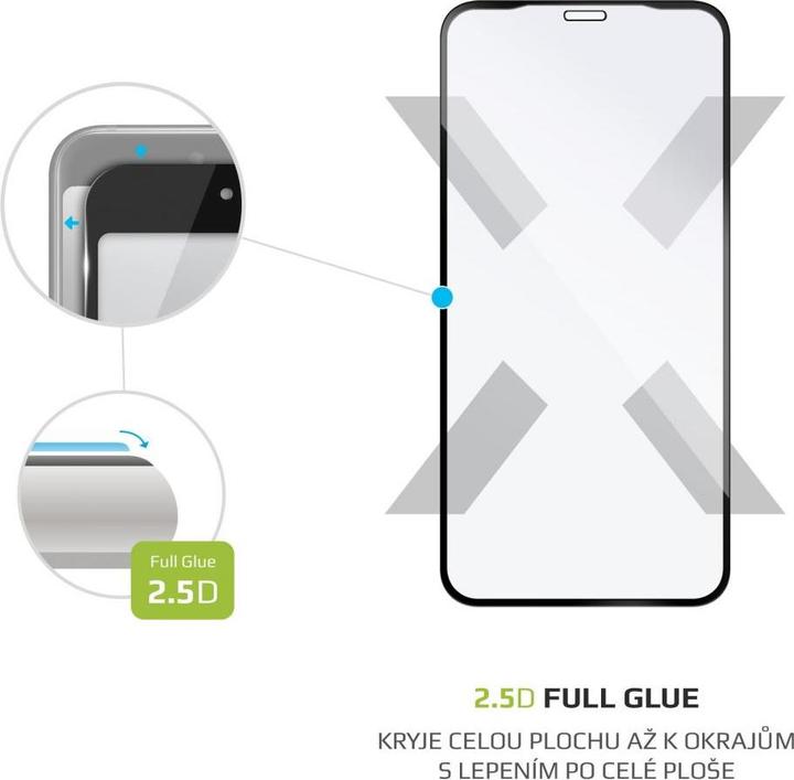 Immagine prodotto Fixed Vetro protettivo Full Cover per Apple iPhone 11, nero (1 Pezzo/i, Apple iPhone 11)