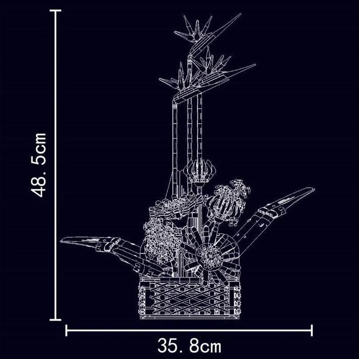 Image du produit Mould King Strelizia (1608 pièces)