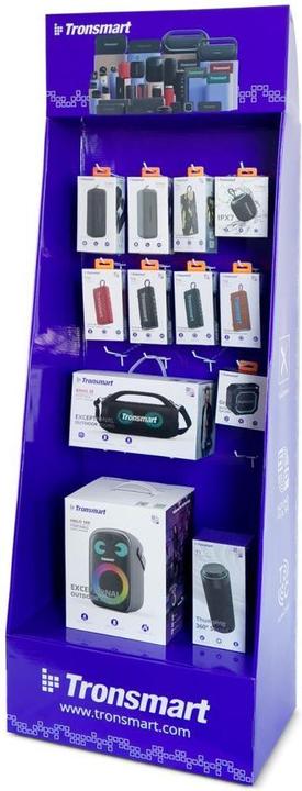 Actual product image Tronsmart Trip Wireless Bluetooth 5.3 speaker, waterproof IPX7 10W black (20 h, Rechargeable battery operated)