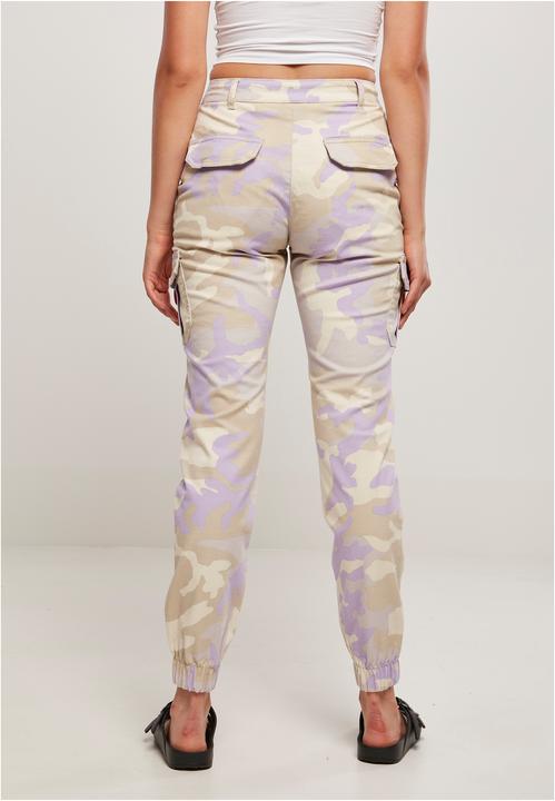 Produktbild Urban Classics Ladies High Waist Camo Cargo Pants - 5710 (33)