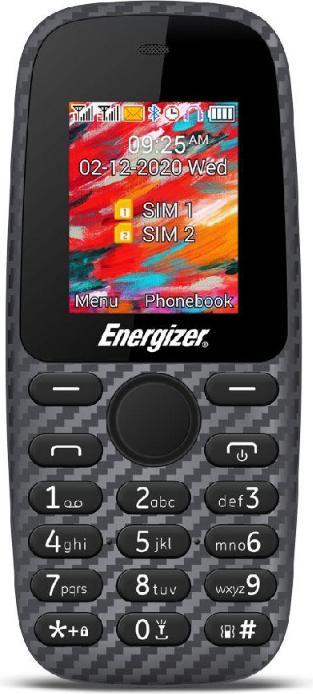 Actual product image Energizer E2 – Telefon 32 MB RAM 32 MB 2G Dual Sim EU (Schwarz) (1.77")