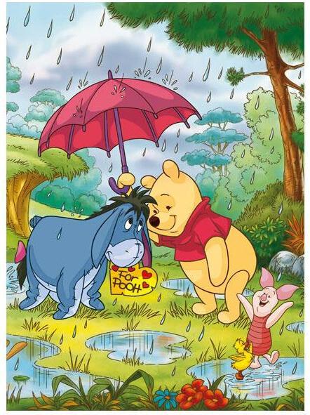 Actual product image Clementoni Puzzle Winnie the Pooh 3x48 pcs. (48 pieces)