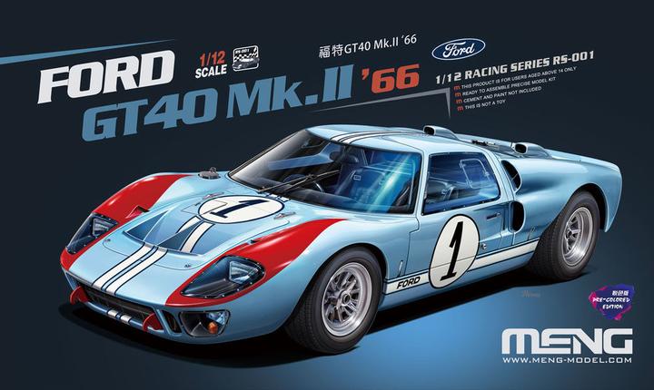 Actual product image Meng-Model Ford GT40