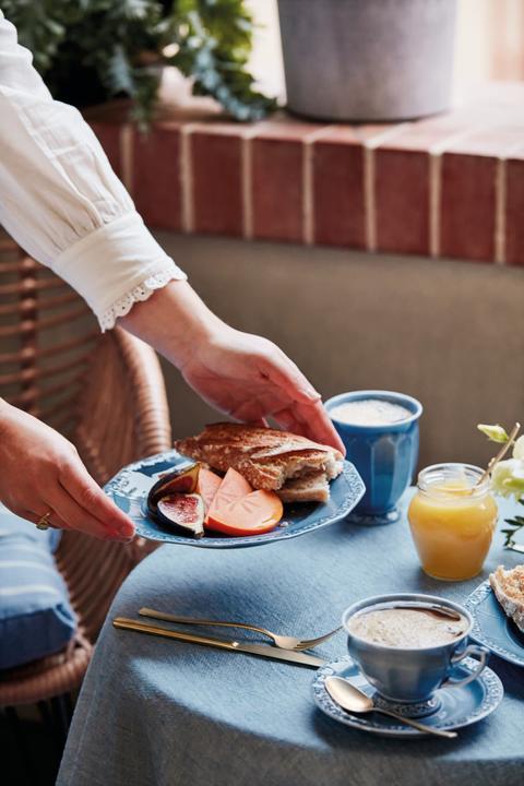 Image du produit Rosenthal Maria - Dream Blue - Assiette plate 21 cm (1 x, 21.80 cm)