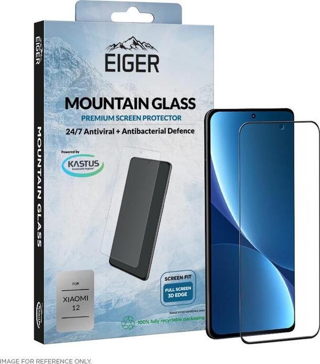 Image du produit Eiger Mountain Glass Clear Edge (1 pièce(s), Xiaomi 12, Xiaomi 12X)