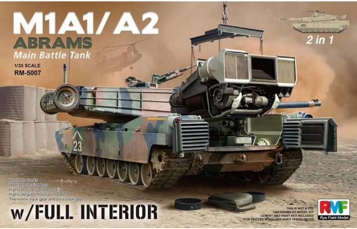 Image du produit Rye Field Model M1A1/ A2 Abrams w/Full Interior 2 in 1