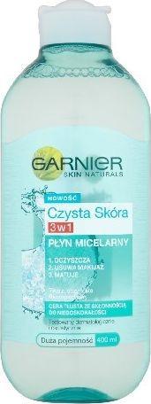 Garnier Pure Score 3In1 Liquido Micellare 400Ml (Talco, 400 ml)