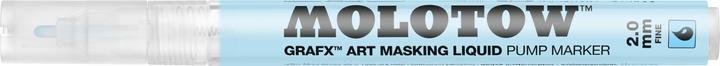 Nährwerte und Zutaten Molotow Masking Liquid Pumpmarker (Blau, 2 mm, 1 x)