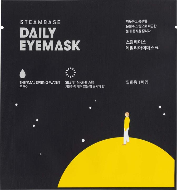 Actual product image Steambase Daily eyemask silent night air