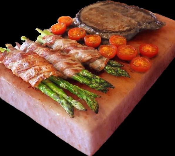 Actual product image BBQ Master Himalayan Salt Block - Hot Stone 43.2 x 27.95 x 3.8cm