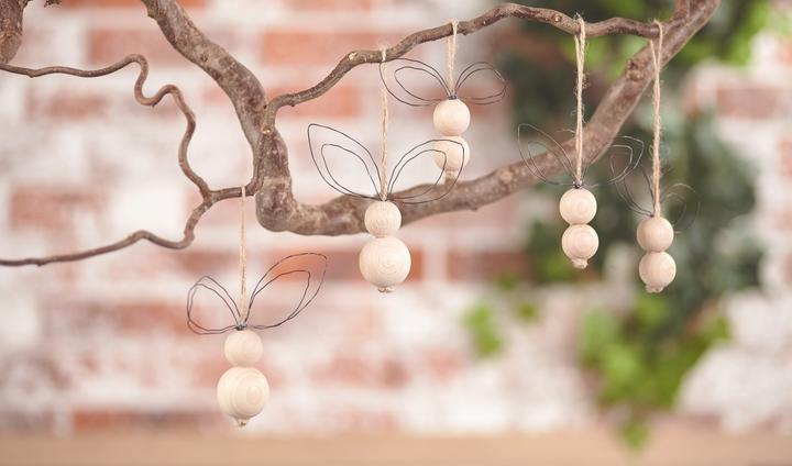 Actual product image VBS Wooden balls drilled through "Ø 70 mm