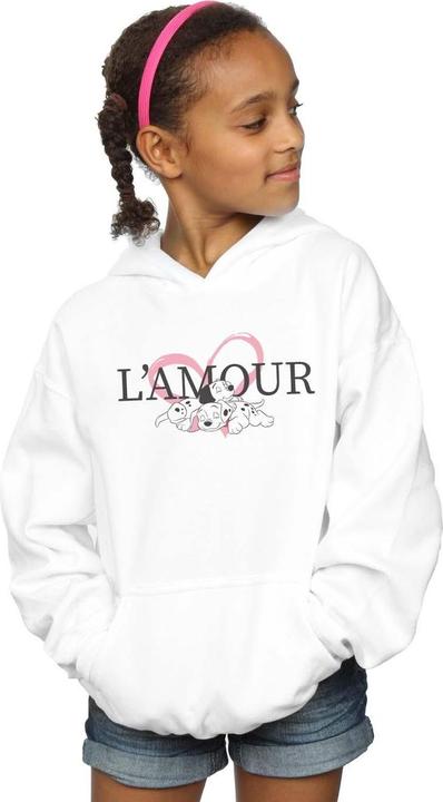 Image du produit Disney - Sweat à capuche DALMATIANS L'AMOUR - Fille (128)