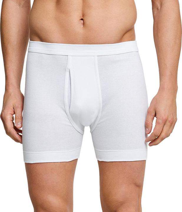 Produktbild Schiesser 3er Pack Essentials Doppelripp Long Short / Pant (M, 3er Pack)