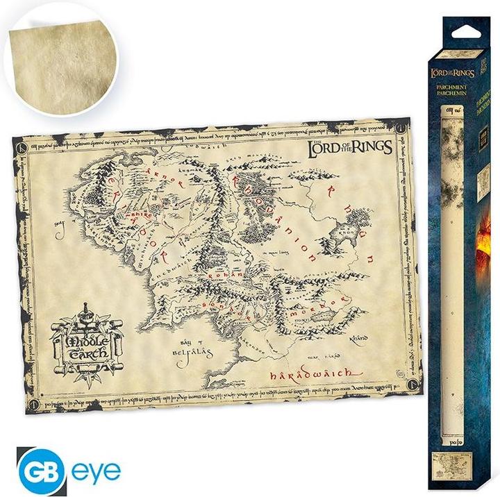 Immagine prodotto GB Eye Il Signore degli Anelli - La Terra di Mezzo (66 x 46 cm)