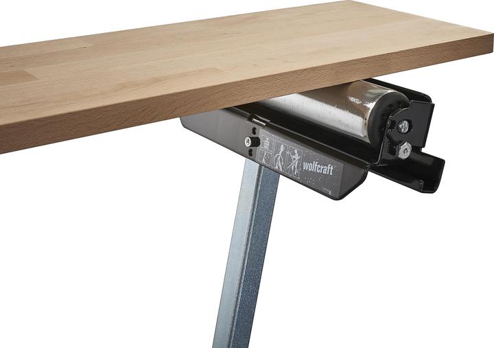Produktbild wolfcraft Multifunktions-Auflagen- und Rollenbock (30 cm, 30 cm)
