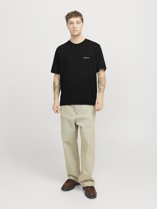 Actual product image Jack & Jones Jorsplit Back Tee Ss Crew Neck Ln (XXL)