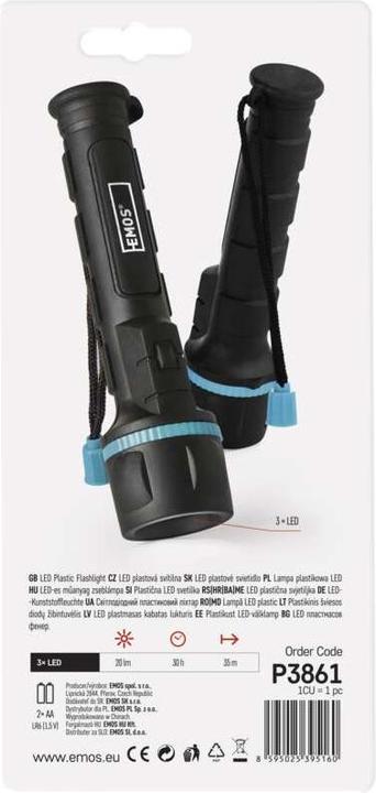 Actual product image Emos P3861 (16.20 cm, 20 lm)