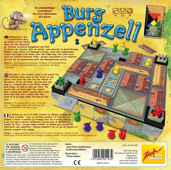 Produktbild Zoch Burg Appenzell (Deutsch)