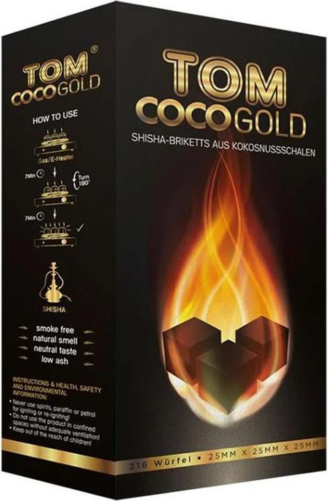 Produktbild Tom Cococha Gold Shishakohle (216 x)