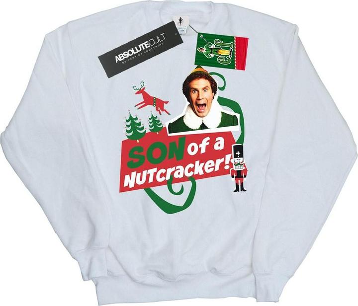 Actual product image Elf Womens/Ladies Son Of A Nutcracker Sweatshirt (M)