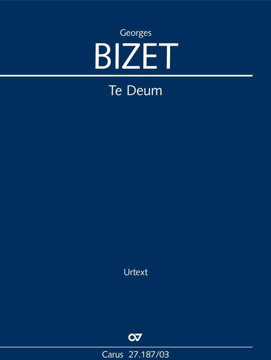 Produktbild Te Deum (Klavierauszug) (Latein, Georges Bizet, 2023)