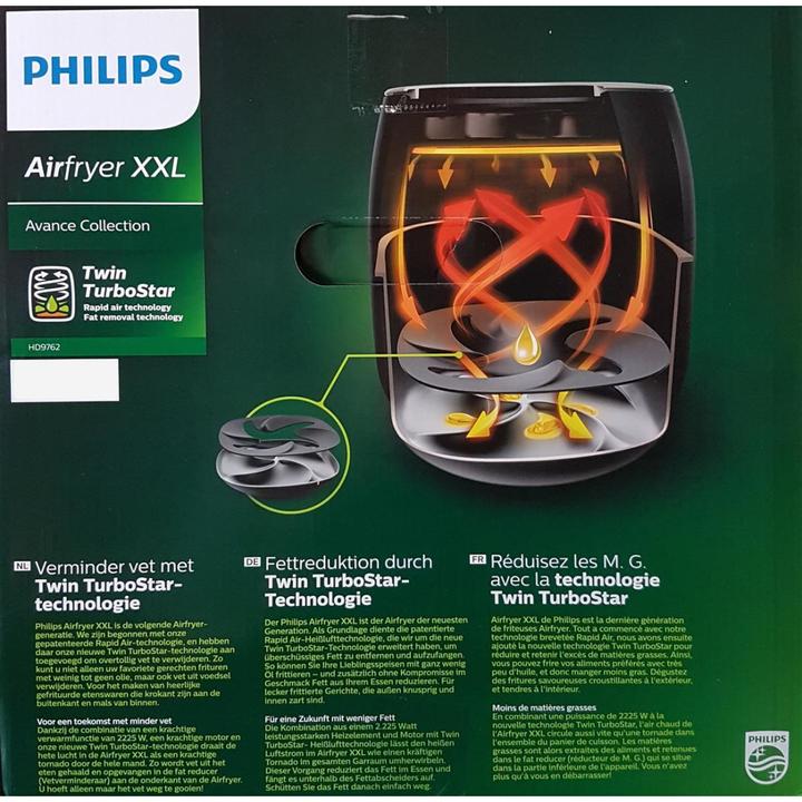 Actual product image Philips HD9762/90 Airfryer