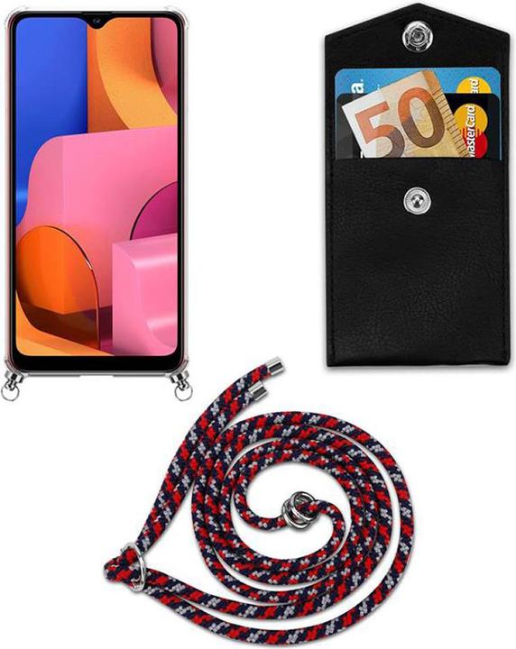 Produktbild Cadorabo TPU Handy Kette SILBER Cover
