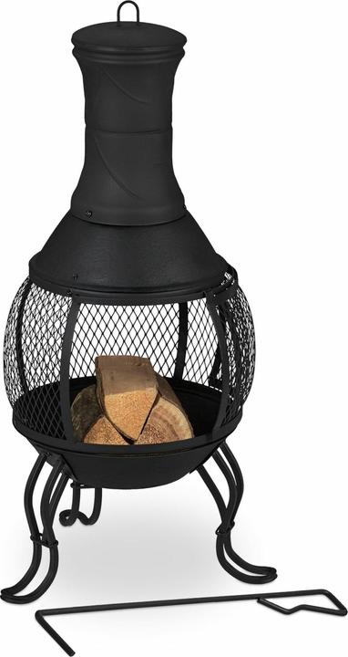 Image du produit Relaxdays Étagère de salle de bain en bambou (34.5 x 33 x 80 cm)