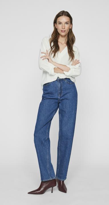 Actual product image Vila V-neck top with 3/4 sleeves (34)