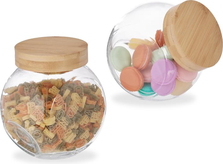 Produktbild Relaxdays 2x Bonbonglas