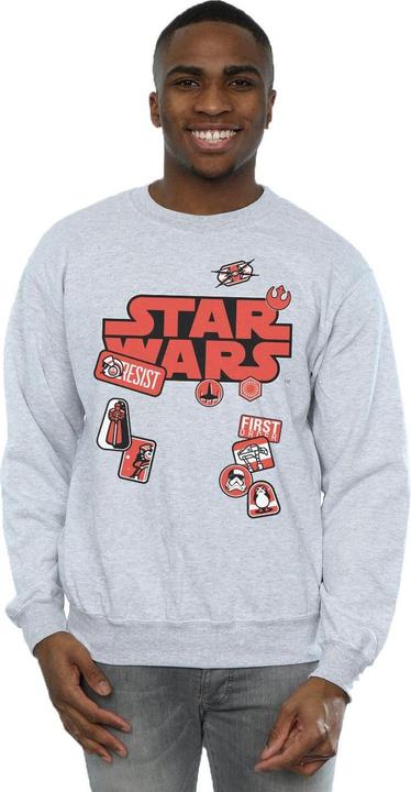 Produktbild Star Wars The Last Jedi Badges Sweatshirt (M)