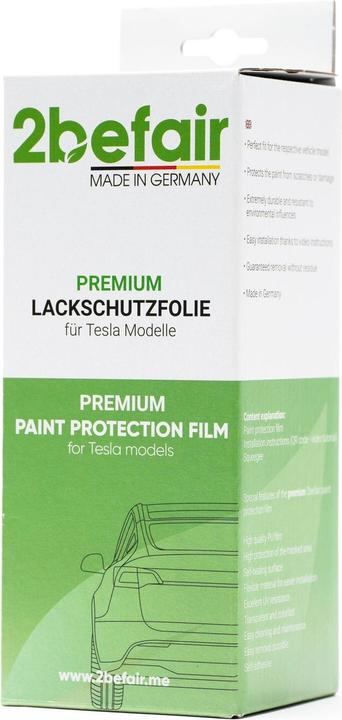 Image du produit 2befair Lackschutzfolie für Ladekante des Tesla Model 3
