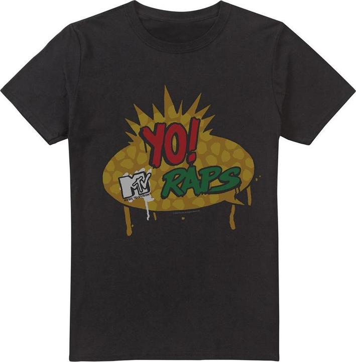 Actual product image Yo! MTV Raps Mens Logo T-Shirt (XL)