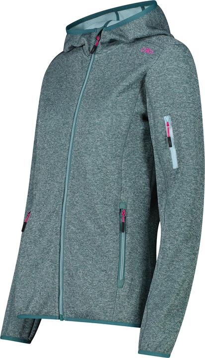 Actual product image CMP Campagnolo Women's Jacket Fix Hood Knitted + Mesh (40, M)