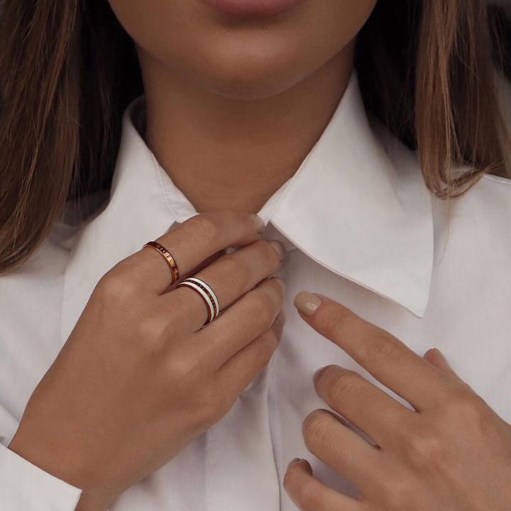 Immagine prodotto Daniel Wellington Anello classico in oro rosa 70 (70)