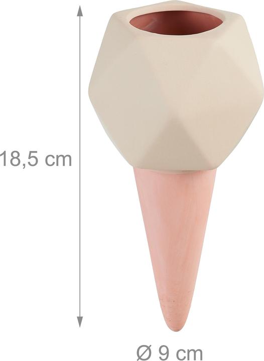 Actual product image Relaxdays 4x Tonkegel (Clay cone)
