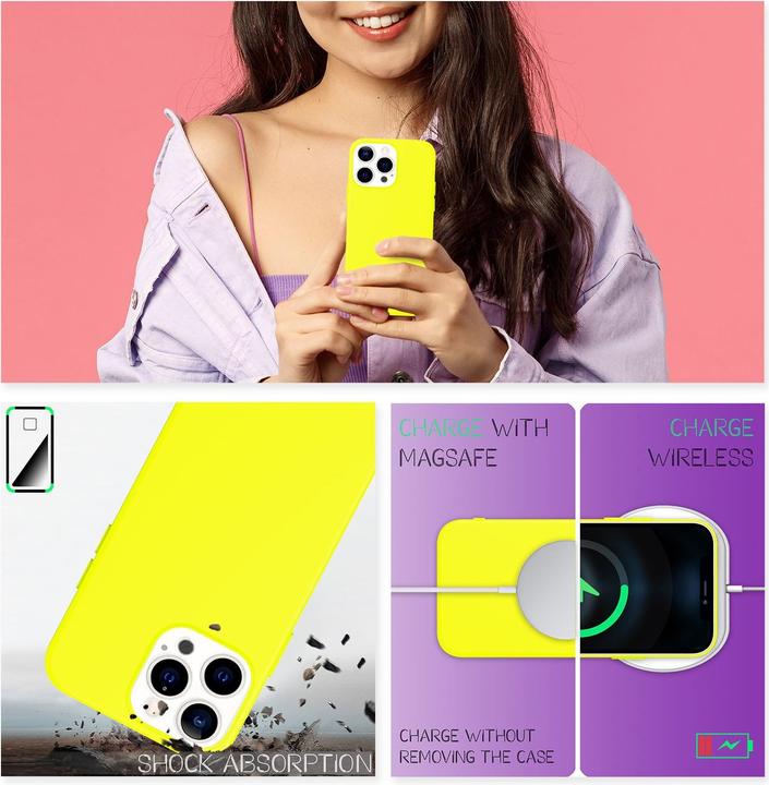 Produktbild Nalia Neon Silikon Handyhülle (Apple iPhone 13 Pro)