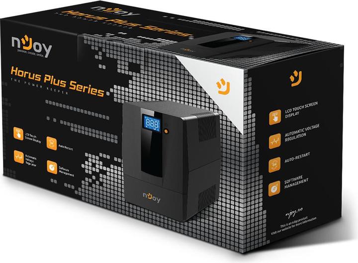 Actual product image Njoy Horus Plus 600 (0.60 VA, 360 W, Line-interactive UPS)
