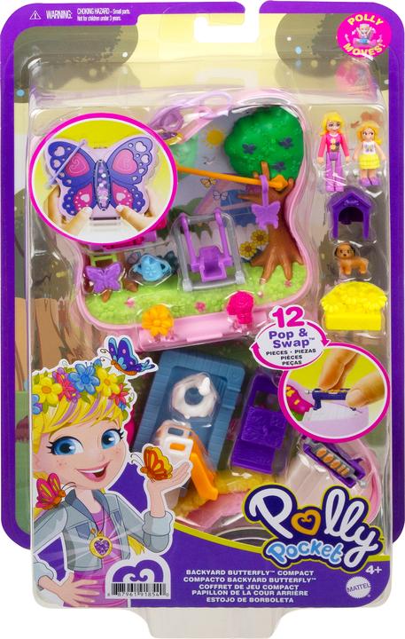 Actual product image Polly Pocket Backyard Butterfly