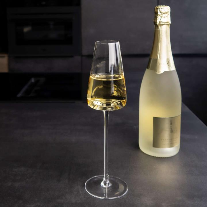 Image du produit Intirilife Lot de flûtes à champagne 220ml (22 cl, 2 Verres, Flûtes à champagne)
