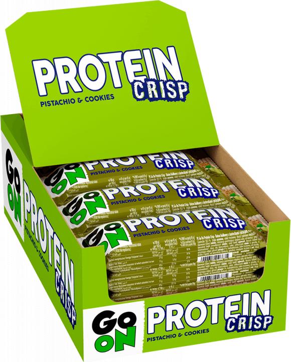 Actual product image Go On Nutrition Protein Crisp Bar (Pistachio & Cookies, 1 pcs., 1200 g)