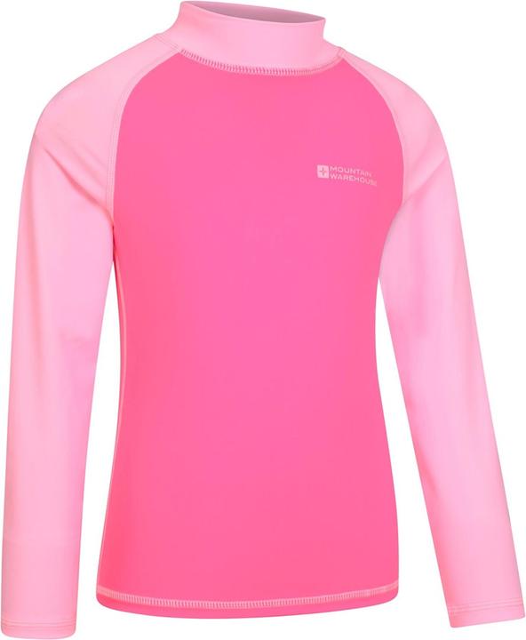 Actual product image Mountain Warehouse Childrens/Kids Long-Sleeved Rash Top (158)