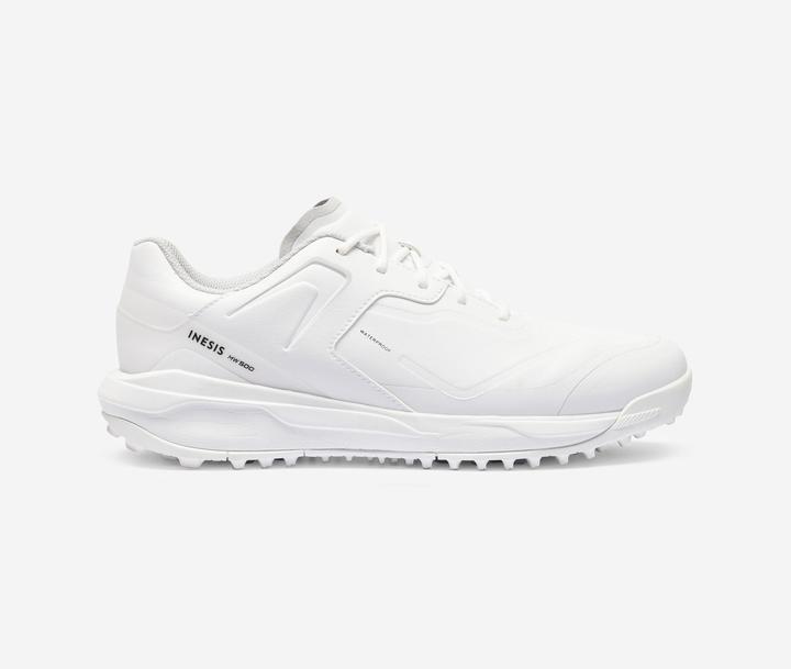 Actual product image Inesis Men's Golf Waterproof Shoes - MW 500 White (41)
