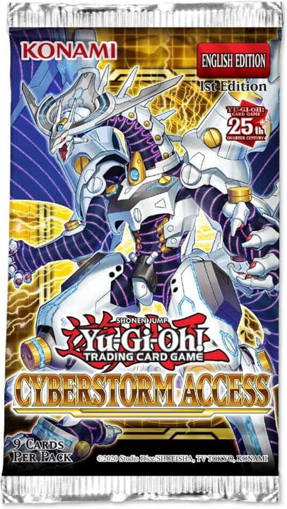 Produktbild Yu-Gi-Oh Cyberstorm Access Booster (Englisch, Booster Pack)