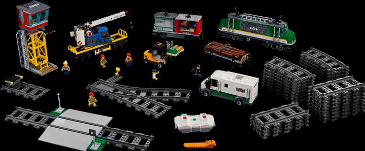 Actual product image LEGO Freight train (60198, LEGO City, LEGO Powered UP)