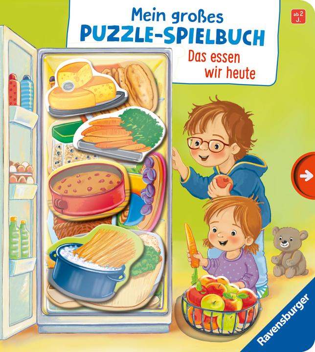 Productafbeelding Ravensburger Mijn grote puzzel draaiboek: Dit is wat we vandaag eten (Duits)
